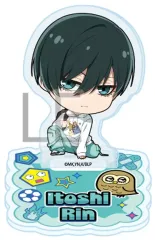 【中古】アクリルスタンド・アクリルパネル 糸師凛 「アクリルぷちスタンド TVアニメ ブルーロック 25.デコラver. ミニキャライラスト」
