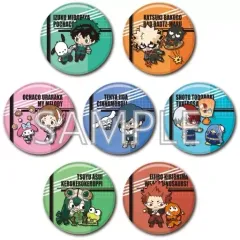 【中古】バッジ・ピンズ 全7種セット 「僕のヒーローアカデミア×サンリオキャラクターズ トレーディング缶バッジB (1年A組)」