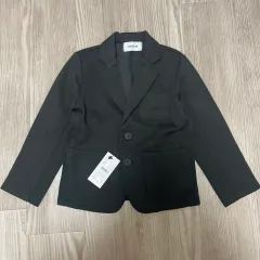 【228956】generator ジェネレーター  キッズ　ジャケット　パンツ　セットアップ　フォーマル　ポリエステル　ストレッチ　タグ付き　120  ・ ブラック