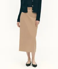 シエsie 젠느 コットン ベルト付きスカート S