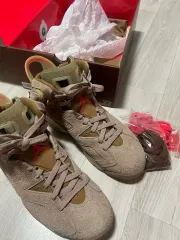 ナイキ エア ジョーダン6 トラヴィス スコット ブリティッシュ カーキ 260