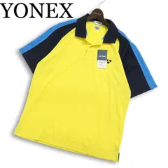 【新品 未使用】 YONEX ヨネックス 春夏 ベリークール★ 半袖 ロゴ刺繍 ポロシャツ 日本製 大きいサイズ Sz.O メンズ ゴルフのサムネイル