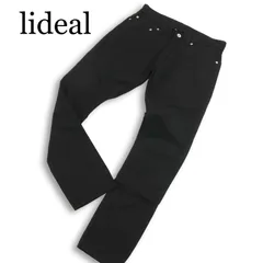 lideal リディアル Paw★ ストレッチ スリム スキニー パンツ 日本製 Sz.28 メンズ 黒のサムネイル
