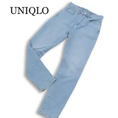 25SS★ UNIQLO ユニクロ 通年★ 【EZYジーンズ】 ストレッチ デニム スリム イージー パンツ Sz.M メンズ
