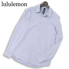lululemon ルルレモン 通年★ 長袖 ストレッチ シャツ Sz.M メンズのサムネイル