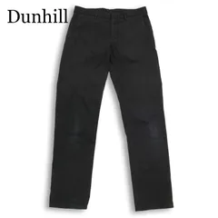 イタリア製★ Dunhill ダンヒル 通年★ ストレッチ スリム パンツ Sz.48R メンズ 黒のサムネイル