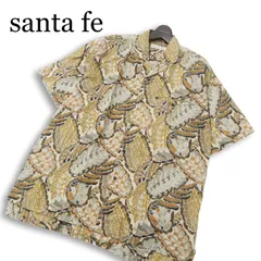 santa fe サンタフェ 春夏★ 半袖 総柄 ビッグシルエット アロハ シャツ Sz.Free メンズのサムネイル