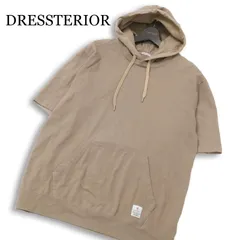 DRESSTERIOR ドレステリア 春夏★ 半袖 プルオーバー フーディー パーカー Sz.M メンズ