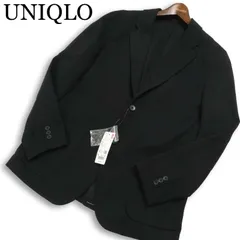 【新品 25SS】 UNIQLO ユニクロ 通年★ 【コンフォート 2B ジャケット】 テーラード ジャケット Sz.L メンズ 黒 未使用