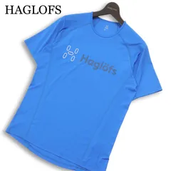 HAGLOFS ホグロフス 春夏★ 半袖 ロゴプリント カットソー Tシャツ 大きいサイズ Sz.S メンズ アウトドアのサムネイル