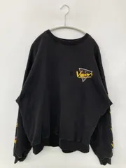 VISION STREET WEAR ヴィジョンストリートウェア スウェット M ブラック コットン スウェット ブランドロゴ 長袖