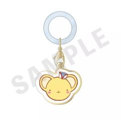 [중고] 키 체인 케로 짱 (모자 / 화이트 & 블루) [카드 캡터 사쿠라 클리어 카드 편 트레이딩 케로 짱 엄브렐러 매력]