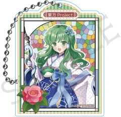 【中古】キーホルダー 東風谷早苗 「東方Project トレーディングアクリルキーホルダー ハイカラさんver. Vol.2」