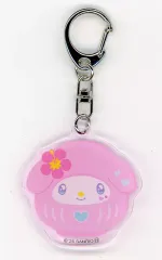 【中古】キーホルダー マイメロディ 「サンリオキャラクターズ だるまシリーズ アクリルキーホルダー」