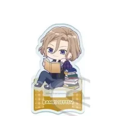 【中古】アクリルスタンド・アクリルパネル 摂津万里 「A3!(エースリー) 書店コラボキャンペーン トレーディングミニキャラアクリルスタンド秋組・冬組」
