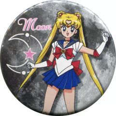 セーラームーン ルナ うさぎ 缶バッジ 当時物 昭和平成レトロ 希少