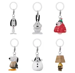 【中古】ストラップ 全6種セット 「PEANUTS めじるしアクセサリー FUNNY Ver.」