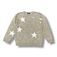 未使用 BoTT Star Knit Sweater スターニット セーター ボット グレージュ系 XL （94876A）のサムネイル