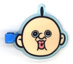 【中古】アクセサリー(非金属) パンパンくんB 「パンパンくんの日常 アクリル前髪クリップ」