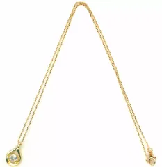 【中古】アクセサリー(非金属) Atype 「czダイヤモンドアクアリーネックレス」