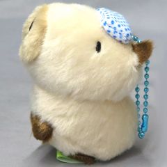 [중고] 봉제인형 마스코트·봉제인형 배지 니코니코 산테 봉제 [노호혼 카피바라 찬 봉제인형]