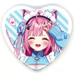 超かぐや姫 カラオケの鉄人 カラ鉄 ハート缶バッジ 駒沢乃依 - メルカリ