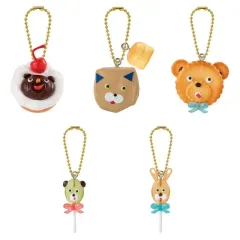 【中古】キーホルダー 全5種セット 「food artist valo ミニチュアチャームコレクション」