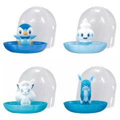 [Used] Small Item Storage Cases - Set of 4 - "Pokémon Gemlies 12 Winter"