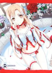 ソードアート・オンライン ランジェリー アスナ アリス クリアファイル