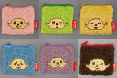 【中古】バッグ 全6種セット 「モンチッチ もこもこスクエアポーチ くすみカラーVer.」