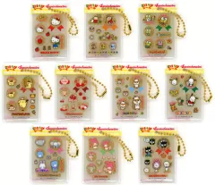 【中古】キーホルダー 全10種セット 「サンリオキャラクターズ ごほうびシール風チャーム」