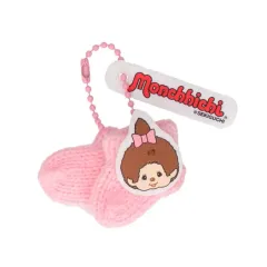 【中古】キーホルダー モンチッチちゃん靴下 「モンチッチ あったかミニニットキーホルダー」