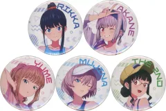 【中古】バッジ・ピンズ 全5種セット 「グリッドマンユニバース POP UP SHOP in ゲーマーズ 缶バッジ 26/スポーツウェアver.(描き下ろしイラスト)」
