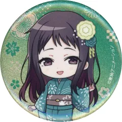 【中古】バッジ・ピンズ リン(上半身) 「ガールズバンドクライ×カラオケの鉄人 トレーディング ちびキャラ 浴衣ver. グリッター缶バッジ」