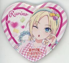 ラブライブ！ 蓮ノ空 ロフト ハート缶バッジ 大沢瑠璃乃 安養寺姫芽