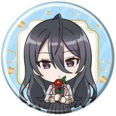[중고] 배지·빈즈 키미시마 아야노 [때때로 보소와 러시아어로 데레하는 옆의 아야씨 캔 배지 05. 꽃 ver. 미니 캐릭터 일러스트]