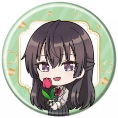 [중고] 배지·빈즈 주방 유키 [때때로 보소와 러시아어로 데레하는 옆의 아야씨 캔 배지 05.꽃 ver. 미니 캐릭터 일러스트]