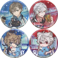 【中古】バッジ・ピンズ 葛葉＆叶 缶バッジセット 第二弾 「バーチャルYouTuber にじさんじ ChroNoiR」 中国限定