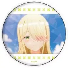 【中古】バッジ・ビンズ 館花紗月(場面写B) 「渡くんの××が崩壊寸前 ホログラム缶バッジ(65mm) 01.公式イラスト」