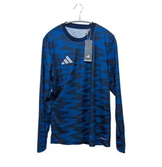 【新品】adidas PRACTISE JERSEY L/S メンズM 青