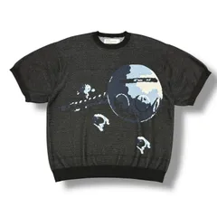 参考上代38500円 DAIRIKU 25SS Spece H-S Lame Knit スペースラメニット セーター 半袖 ダイリク 25SSKNT1 ブラック F （97925A）のサムネイル