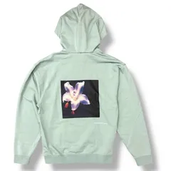参考上代36300円 未使用 OAMC 25SS Flower Loose Fit Hoodie フラワールーズフィットフーディー パーカー スウェット オーエーエムシー PCM1OH01GFT グリーン L （96048A5）のサムネイル