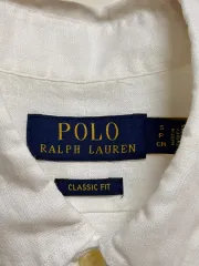 POLO RALPH LAUREN ポロラルフローレン 白 ホワイト クラシックフィット Classic Fit シャツ S 韓国国内正規品