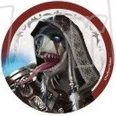 【中古】バッジ・ビンズ 魔トカゲ 「Identity V 第五人格 ＜RE：シリーズ＞ トレーディング缶バッジ 設定画collection SSR Vol.2」