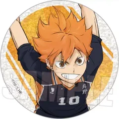 【中古】バッジ・ビンズ 日向翔陽 「ハイキュー!! トレーディンググリッター缶バッジ Part1」