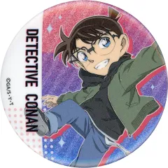 【中古】バッジ・ピンズ 江戸川コナン(グリッター仕様) 「名探偵コナン トレーディングきらホロ☆MIX缶バッジ ジャンプ」