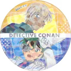 【中古】バッジ・ピンズ 安室透＆怪盗キッド(ホログラム仕様) 「名探偵コナン トレーディングきらホロ☆MIX缶バッジ ジャンプ」