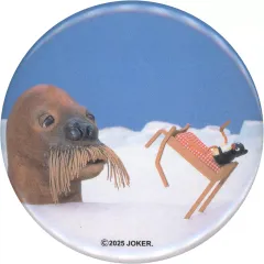 【中古】バッジ・ビンズ 場面写H 「ピングー(PINGU) トレーディング缶バッジ」