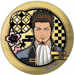 銀魂 近藤勲 缶バッジ 2個セット 花鳥風月 - メルカリ
