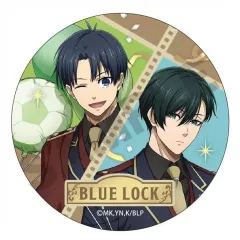 【中古】バッジ・ピンズ 潔世一＆糸師凛 「ブルーロック トレーディングメタル缶バッジ バルーン」